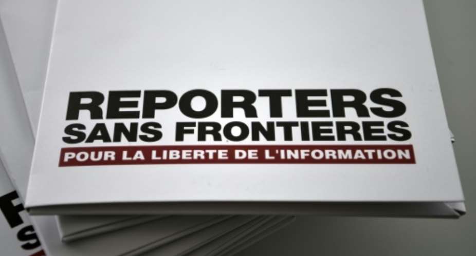 Reporters Without Borders has said exiled Beninese journalist Hugues Comlan Sossoukpe was kidnapped by his home country.  By PHILIPPE LOPEZ (AFP)