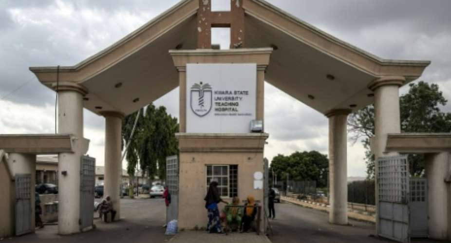 Rescued kidnap victims are being treated at the Kwara State University Teaching Hospital in Ilorin.  By Tonye BAKARE (AFP)