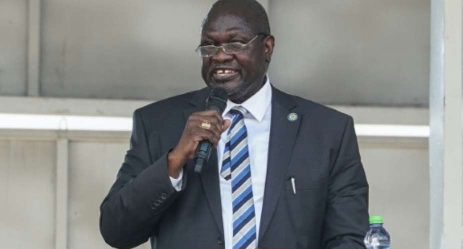 Riek Machar is the perennial number two of South Sudan politics after surviving bush warfare, assassination attempts and exile.  By Peter Louis GUME (AFP/File)