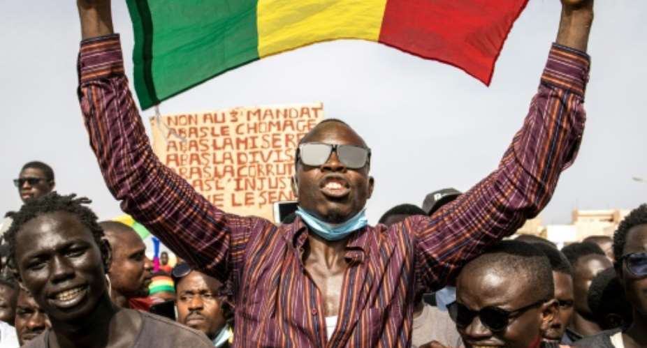 Rights defenders and President Macky Sall's opponents say freedoms are coming under pressure in the run-up to the 2024 election.  By JOHN WESSELS (AFP)