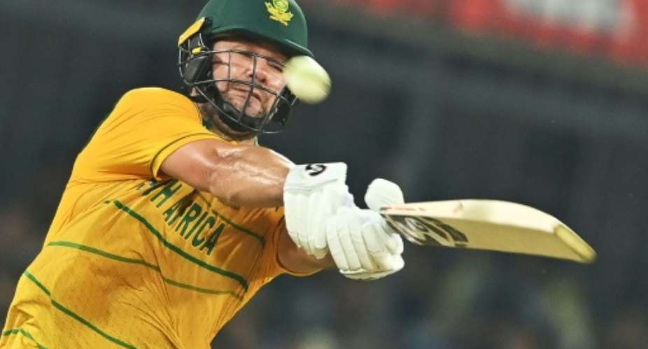 Rilee Rossouw's 100 not out helped South Africa to a 49-run win over India in the 3rd T20 in Indore on Tuesday.  By Punit PARANJPE AFP