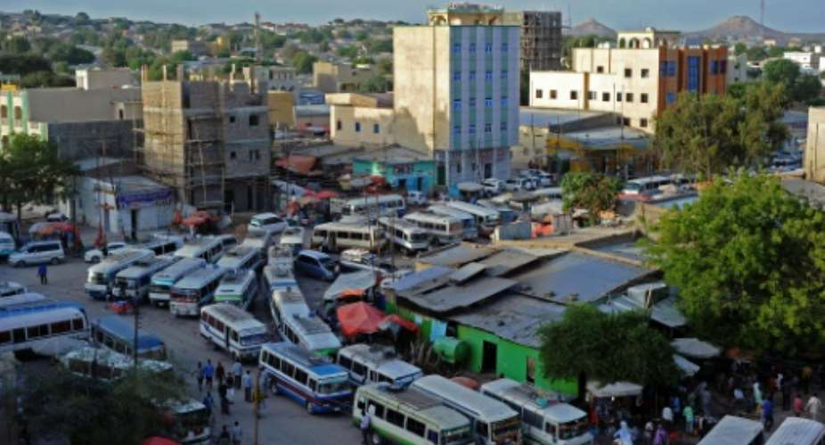 At least eight people died and more than 20 others were wounded in a roadside bomb blast near the town of Afgoye outside the Somali capital Mogadishu, a witness said.  By Mohamed Abdiwahab AFPFile