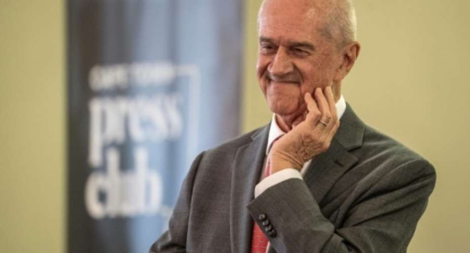 Roelf Meyer was named South Africas ambassador to the United States in April.  By RODGER BOSCH (AFP)