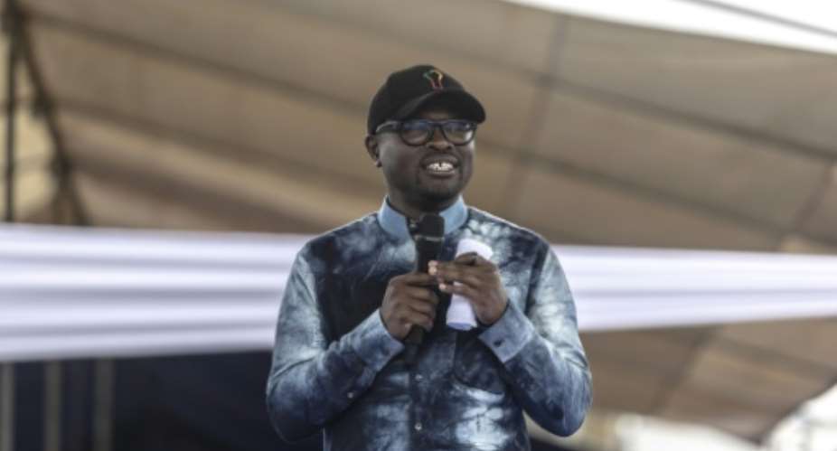 Romuald Wadagnis ability to conjure economic growth in the face of jihadist attacks gave him a clear lead in the polls.  By OLYMPIA DE MAISMONT (AFP)