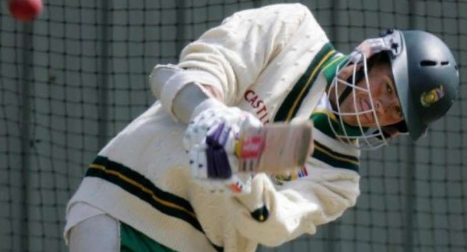 Former South Africa batsman Jacques Rudolph.  By Tony Ashby (AFP/File)