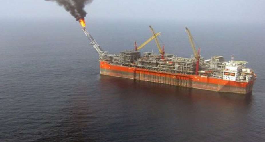 The FPSO Floating, Production, Storage and Offloading Bonga unit.  By Jacques Lhuillery AFPFile