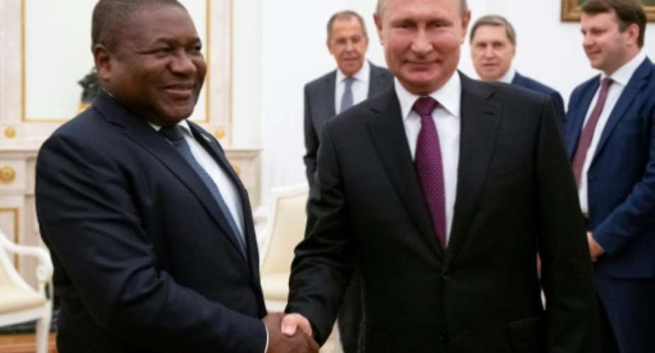 Russia has been looking to expand its influence in Africa and oil and gas producer Mozambique already signed a debt swap agreement with Moscow in 2017.  By Alexander Zemlianichenko POOLAFP
