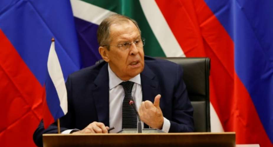 Russian Foreign Minister Sergei Lavrov is on his second trip to Africa in six months.  By PHILL MAGAKOE AFPFile