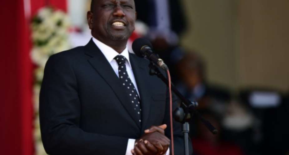 Ruto has positioned himself as a leader looking to upend the status quo and stand up for the hustlers trying to survive in a country ruled by dynasties -- a reference to the Kenyatta and Odinga families which have dominated politics for decades.  By TONY KARUMBA AFPFile