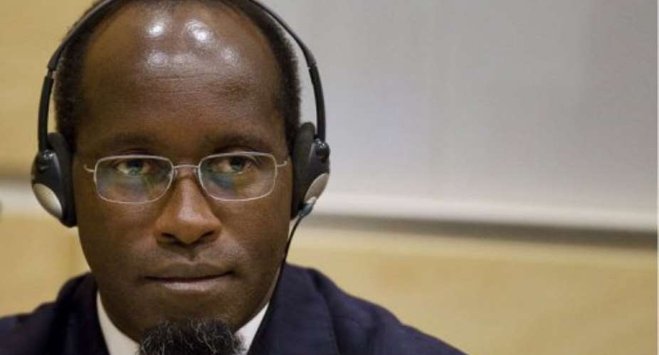 Mbarushimana faces 13 counts of war crimes and crimes against humanity.  By Jerry Lampen AFP