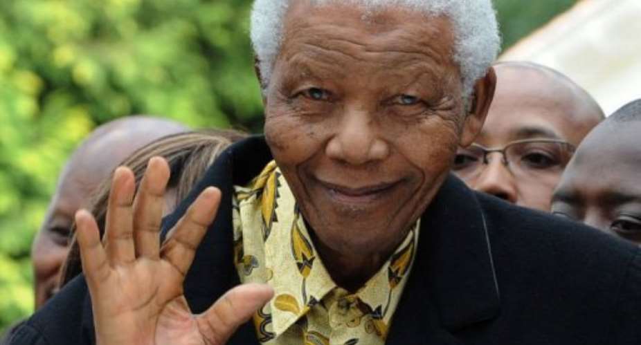 Mandela, pictured in 2009, has been discharged from hospital.  By Alexander Joe AFPFile
