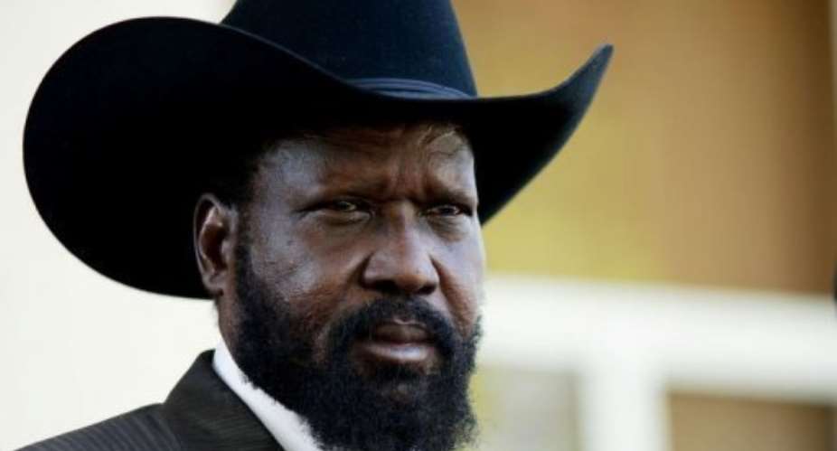 Kiir is hoping to shore up ties with China on an official visit.  By Phil Moore (AFP/File)
