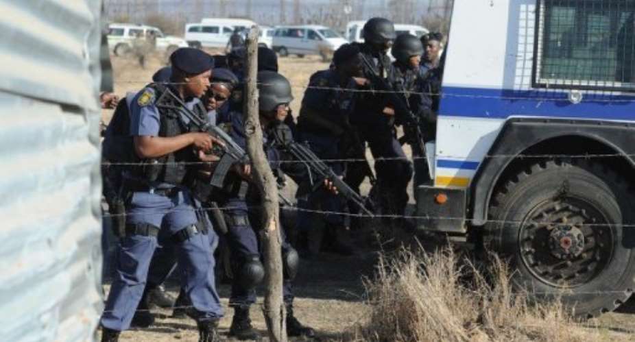 South Africas police chief Riah Phiyega says her officers had to defend themselves.  By  (AFP)