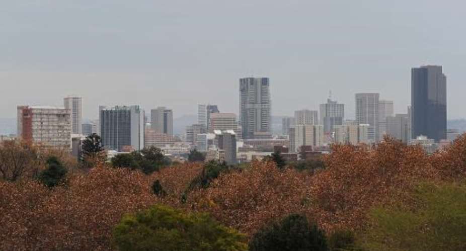Pretoria's skyline seen on June 29, 2010.  By Monirul Bhuiyan AFPFile