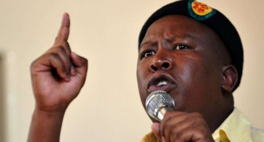 Malema's vocal calls to nationalise mines and banks, and his often racially tinged rhetoric, have divided South Africa.  By Alexander Joe AFPFile