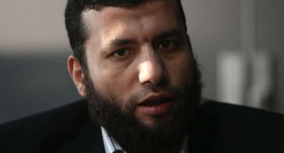 Mohammed Nur, spokesman for the leading Salafi Al-Nur party.  By Mahmud Hams AFP