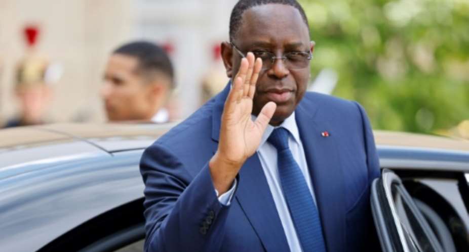 Sall had confirmed last July that he would not stand again.  By Ludovic MARIN (AFP)
