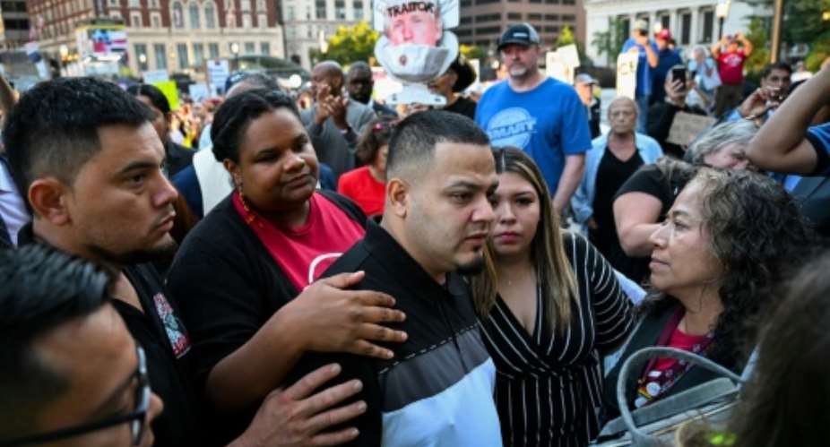 Salvadoran migrant and US resident Kilmar Abrego Garcia is at the center of a row over President Donald Trumps immigration crackdown.  By ROBERTO SCHMIDT (AFP/File)