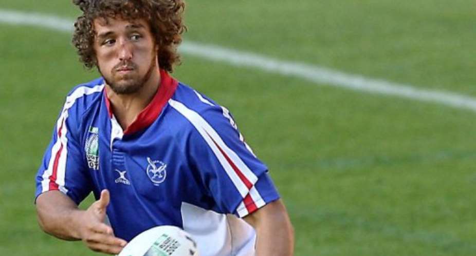 Flank Jacques Burger will captain Namibia at the Rugby World Cup.  By  AFPFile