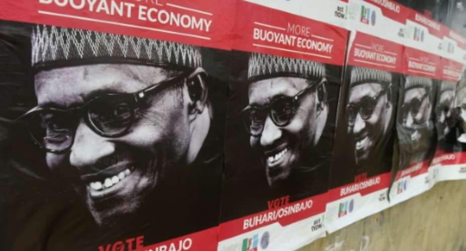 Saturday's election will see Nigeria's President Mohammadu Buhari stand for a second four-year term against former vice-president Atiku Abubakar in what is expected to be a close race.  By PIUS UTOMI EKPEI AFP