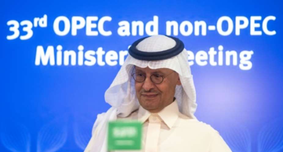 Saudi Arabia's energy minister, Prince Abdulaziz bin Salman, said the cartel's priority was to maintain a sustainable oil market.  By VLADIMIR SIMICEK AFP