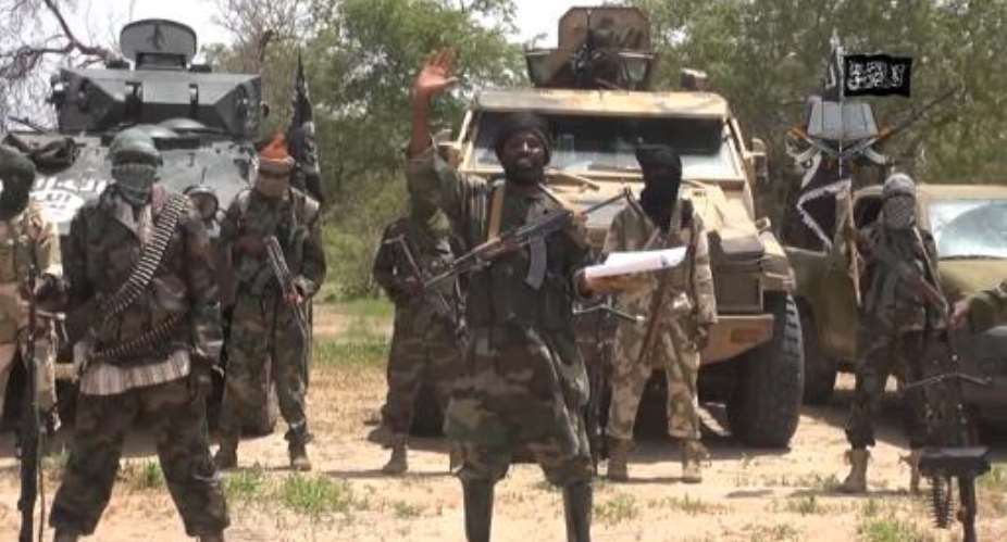 A screengrab taken on July 13, 2014 from a video released by the Nigerian Islamist extremist group Boko Haram shows the group's leader, Abubakar Shekau C.  By  Boko HaramAFPFile