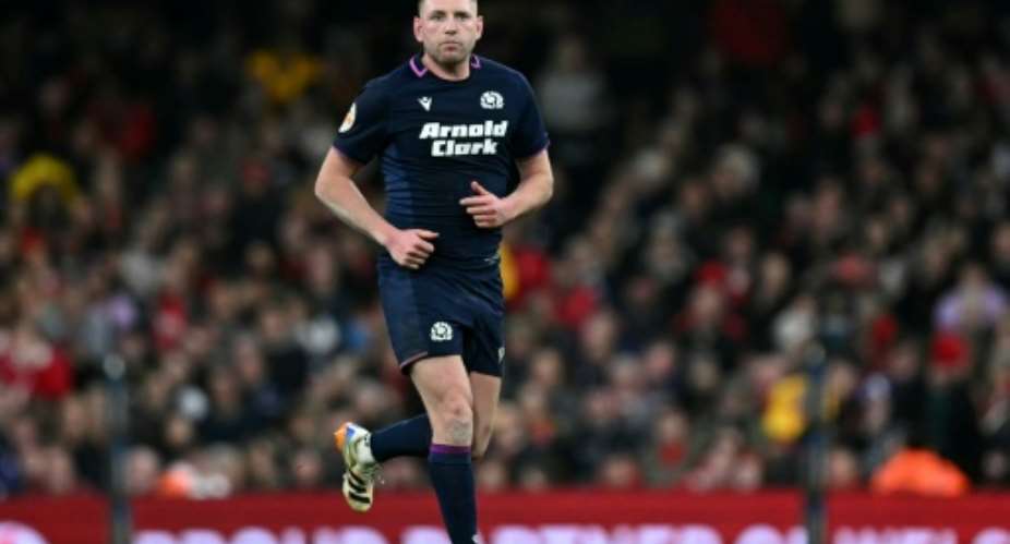 Scotland fly-half Finn Russell.  By Paul ELLIS (AFP)