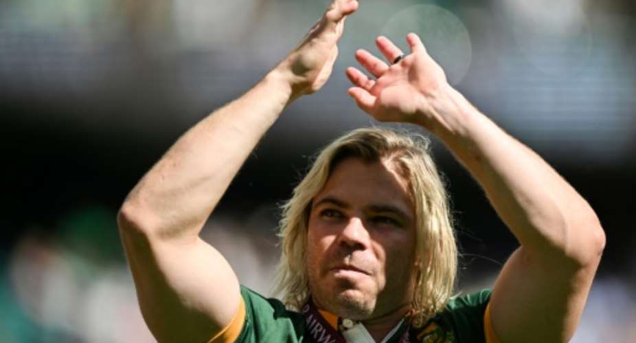 Scrum half Faf de Klerk has made just two appearances off the bench for the Springboks this season.  By Glyn KIRK (AFP/File)
