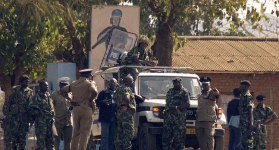 Security was stepped up after anti-government protests turned into nationwide riots in July.  By Amos Gumulira (AFP)