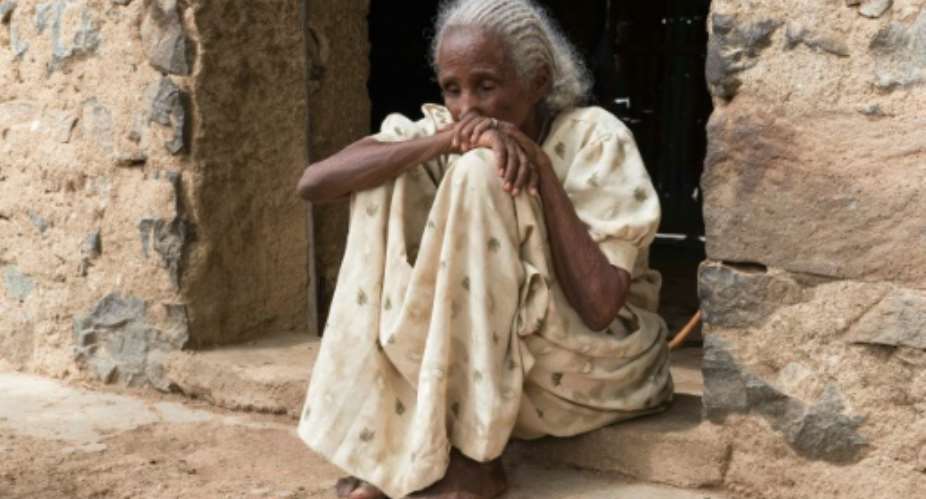 Selasse Gebremeskel, 80, says 'Eritreans can start living here once my time runs out. But not before then'.  By Maheder HAILESELASSIE TADESE AFPFile