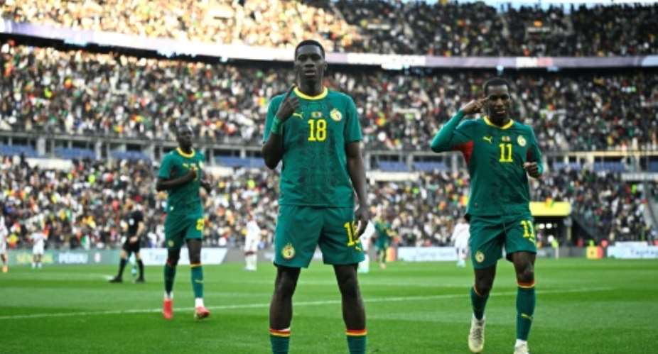 Senegal are hoping to make a big impression at the World Cup despite their fans being denied visas to travel to the United States.  By JULIEN DE ROSA (AFP/File)