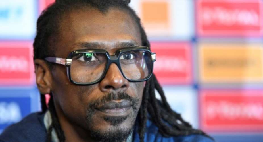 Senegal coach Aliou Cisse captained his country to the 2002 Africa Cup of Nations final.  By Khaled DESOUKI AFP