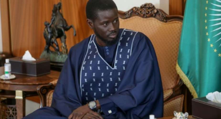Senegal's president-elect Bassirou Diomaye Faye represents a new generation of younger politicians.  By - Senegalese PresidencyAFPFile