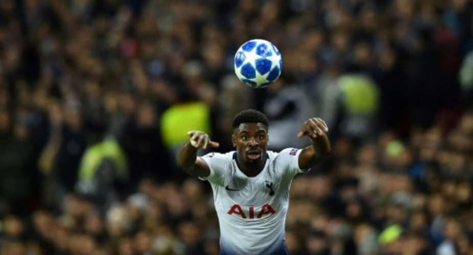 Serge Aurier, pictured in November 2018, said he was shocked that the Ivory Coast might lose the chance to host the 2021 Africa Cup of Nations.  By Glyn KIRK AFPFile