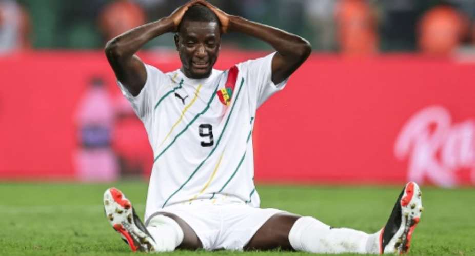 Serhou Guirassy was the Guinea match-winner against the Democratic Republic of Congo..  By FRANCK FIFE (AFP)