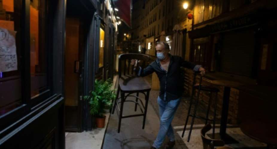 Several European countries have been shuttering bars and restaurants in a bid to fight a rampaging second coronavirus wave.  By Abdulmonam EASSA AFP