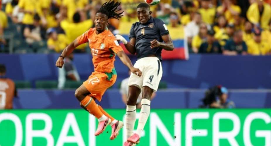 Several media reported that Elye Wahi (L) had been questioned by French police over suspicions of spot-fixing in a Ligue 1 match.  By CHARLY TRIBALLEAU (AFP)
