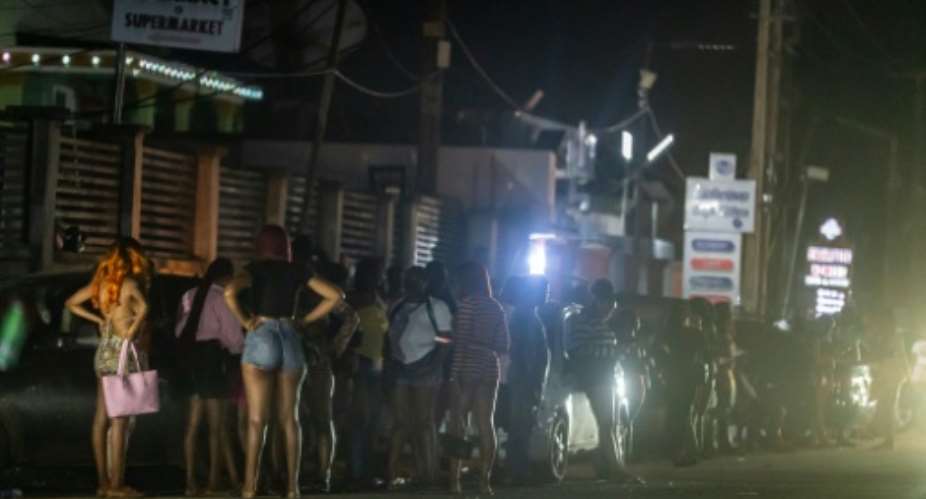 Sex workers in Nigerias Benin City.  By Light Oriye Tamunotonye (AFP)