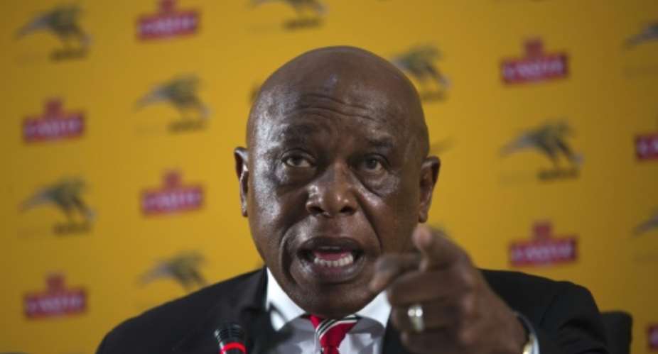 Tokyo Sexwale, a politician and millionaire businessman who was jailed alongside Nelson Mandela under apartheid rule, is one of the five candidates cleared to be in the race to succeed Sepp Blatter.  By Karel Prinsloo AFP