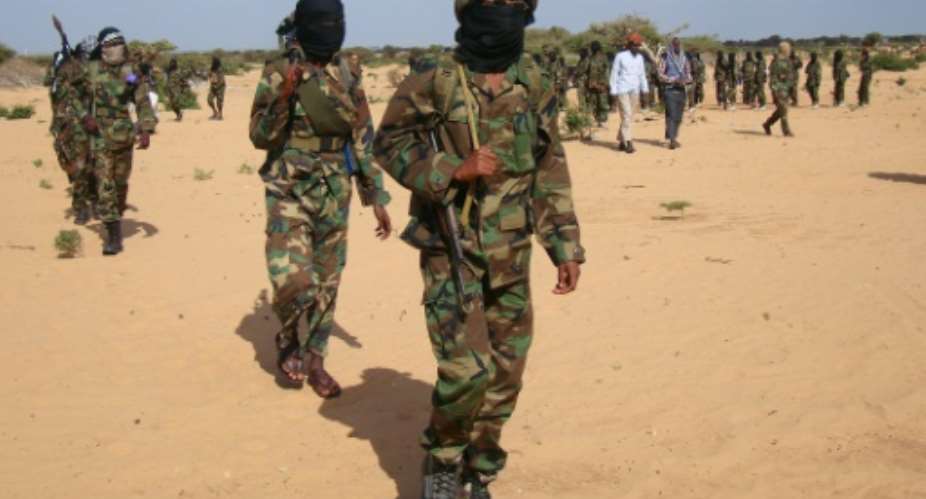 Radical islamist Shebab fighters have in recent months carried out several similar raids on police posts in rural areas controlled by the group near the Somali border.  By Mohamed Abdiwahab AFPFile