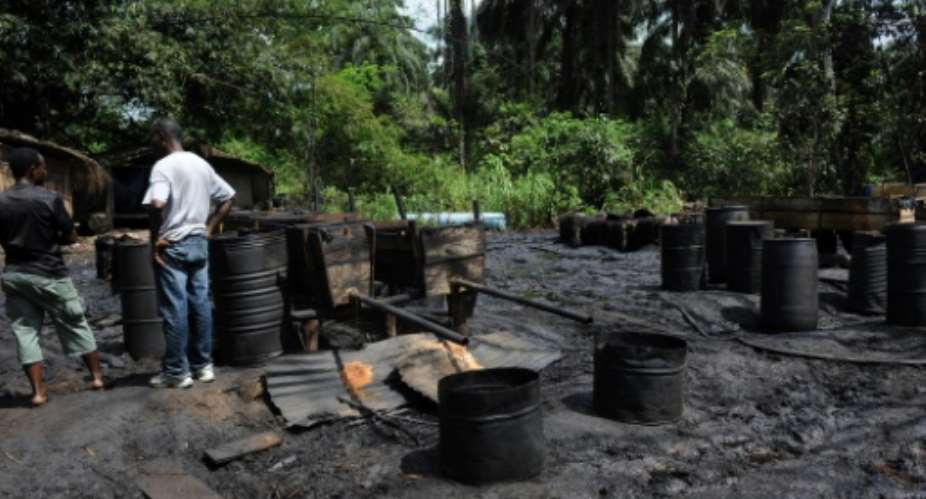 Shell Development Company of Nigeria SPDC claims the main sources of pollution in Nigeria's Ogale and Bille communities are oil theft, pipeline sabotage and illegal refining.  By PIUS UTOMI EKPEI AFPFile