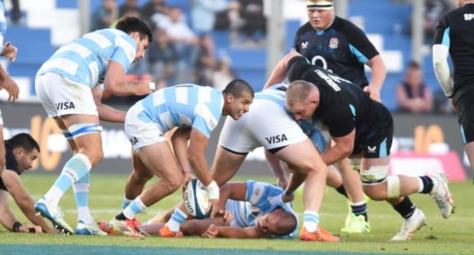 Simon Benitez Cruz made his first Argentina start against England in July.  By Andres LARROVERE (AFP/File)