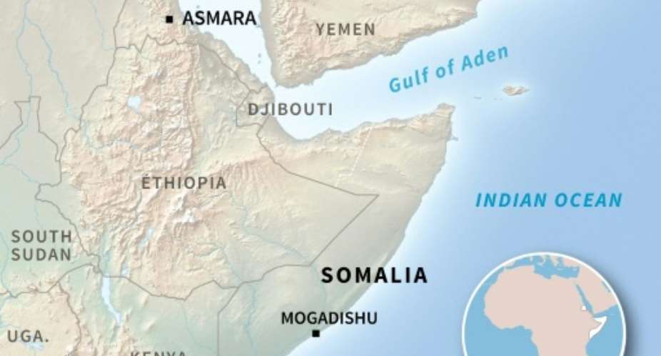 Somalia and Eritrea.  By Aude GENET (AFP)
