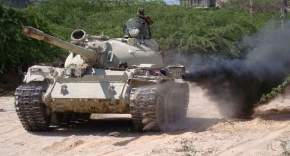 Shebab gunmen have been fighting to topple the weak Western-backed Somali government.  By Mohamed Abdiwahab (AFP)