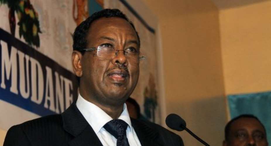 Abdi Farah Shirdon Said was appointed prime minister last month.  By Abdurashid Abdulle AFP