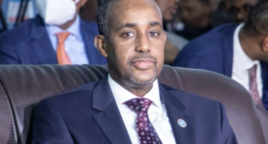 Somalia's Prime Minister Mohamed Hussein Roble was appointed by the president in September last year.  By Abdirahman Yusuf AFPFile