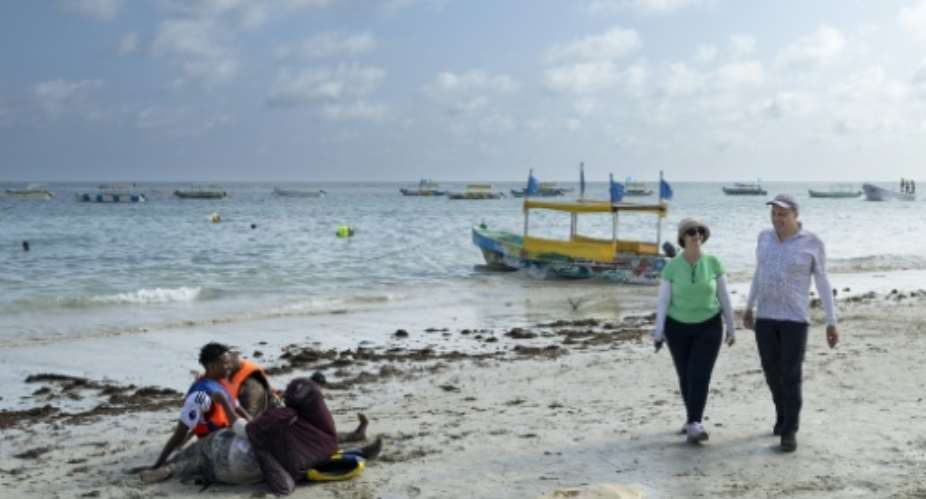 Somalias tourism minister Daud Aweis Jama told AFP that roughly 10,000 people visited last year and the number for 2025 could be twice that.  By Tony KARUMBA (AFP)
