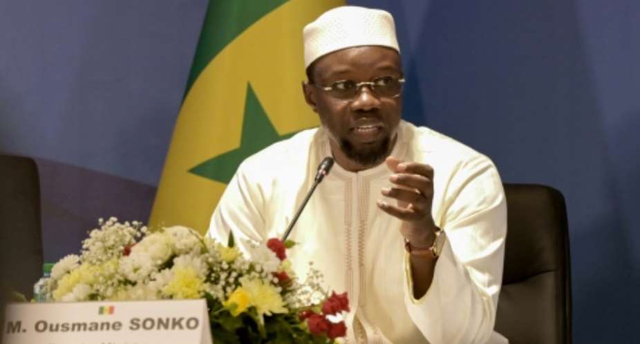Sonko has already described Senegals economic situation as catastrophic.  By SEYLLOU (AFP)