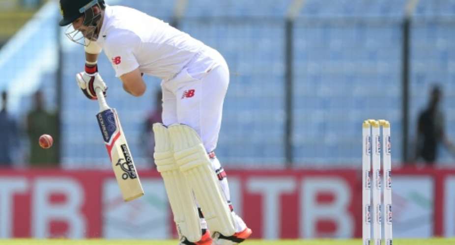 South Africa's Dean Elgar made 47 as the tourists made a brisk start Tuesday in the first Test against Bangladesh in Chittagong.  By Munir Uz Zaman AFP