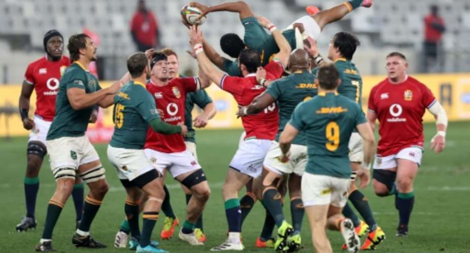 South Africa became the first side in the 130-year history of this contest to come from one Test down to beat the British and Irish Lions.  By PHILL MAGAKOE AFP